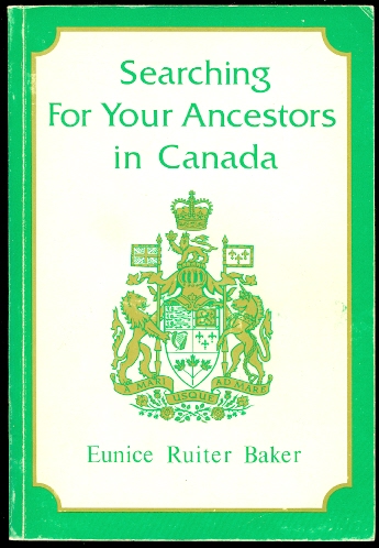 Image for SEARCHING FOR YOUR ANCESTORS IN CANADA.