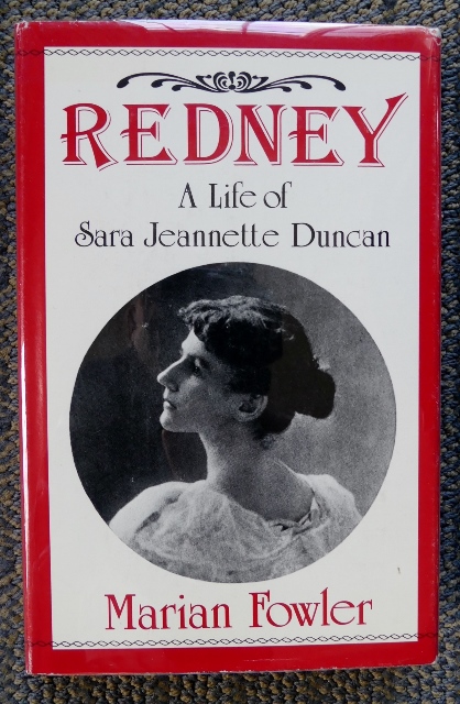 Image for REDNEY:  A LIFE OF SARA JEANNETTE DUNCAN.