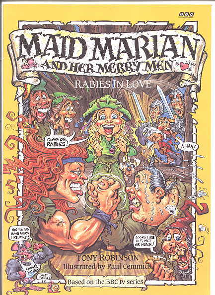 Image for RABIES IN LOVE.  MAID MARIAN AND HER MERRY MEN SERIES.