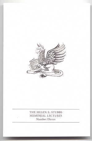 Image for HIDE AND SEEK.  A LECTURE GIVEN AT THE OSBORNE COLLECTION IN LILLIAN H. SMITH BRANCH, NOVEMBER 12, 1998.  THE HELEN E. STUBBS MEMORIAL LECTURES.  NUMBER ELEVEN.