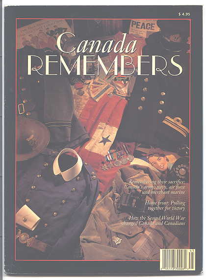 Image for CANADA REMEMBERS.