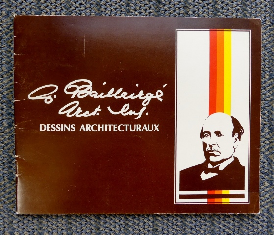 Image for C. BAILLAIRGE, ARCT., ING.:  DESSINS ARCHITECTURAUX.  (CHARLES-PHILIPPE-FERDINAND BAILLAIRGE, ARCHITECTE, INGENIEUR.)