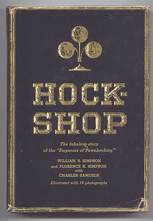 Image for HOCKSHOP.  (THE FABULOUS STORY OF THE "EMPERORS OF PAWNBROKING".)