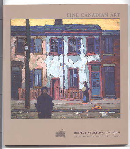 Image for FINE CANADIAN ART.  THURSDAY, MAY 2, 2002.