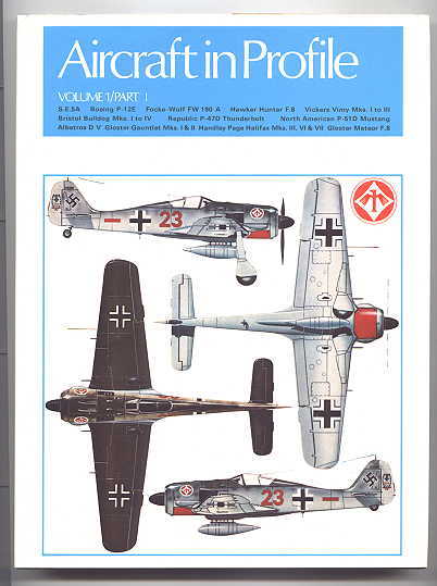 Image for AIRCRAFT IN PROFILE.  VOLUME 1/PART ONE.  (VOL. ONE / PART 1).  (Nos. 1 to 12).  REVISED 4th EDITION.