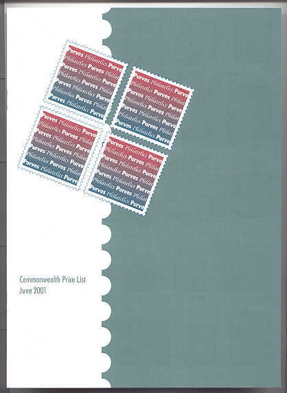 Image for COMMONWEALTH PRICE LIST JUNE 2001.