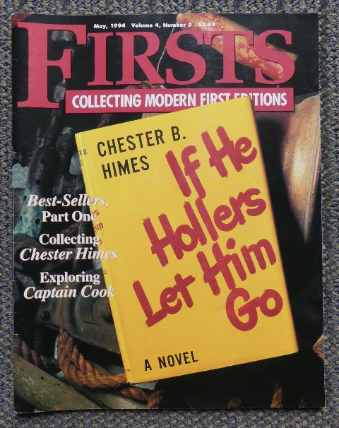 Image for FIRSTS: COLLECTING MODERN FIRST EDITIONS.  MAY, 1994.  VOLUME 4, NUMBER 5.  (CHESTER HIMES, CAPTAIN JAMES COOK.)