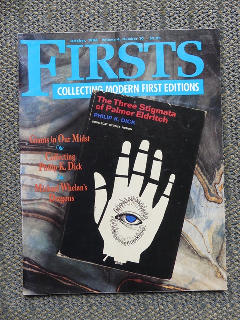 Image for FIRSTS: COLLECTING MODERN FIRST EDITIONS.  OCTOBER, 1994.  VOLUME 4, NUMBER 10.  (PHILIP K. DICK, MICHAEL WHELAN.)