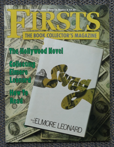 Image for FIRSTS: THE BOOK COLLECTOR'S MAGAZINE.  FEBRUARY, 1996.  VOLUME 6, NUMBER 2.  (HOLLYWOOD NOVELS - ELMORE LEONARD.)
