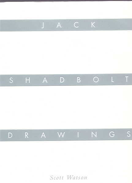 Image for JACK SHADBOLT DRAWINGS.