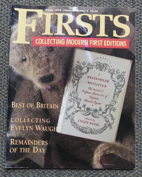 Image for FIRSTS: COLLECTING MODERN FIRST EDITIONS.  MARCH, 1995.  VOLUME 5, NUMBER 3.  (EVELYN WAUGH, EDGAR ALLAN POE.)