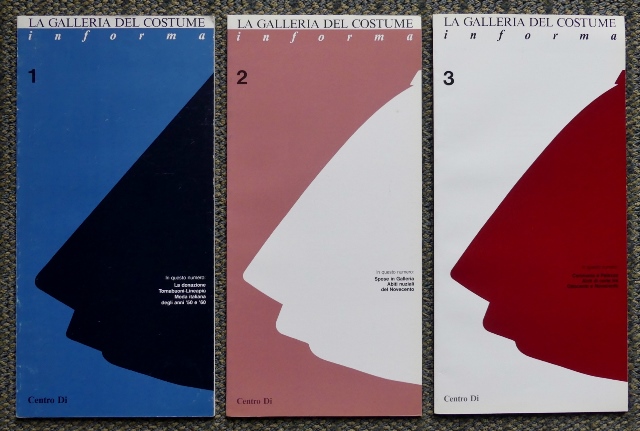 Image for LA GALLERIA DEL COSTUME INFORMA 1, 2 & 3.  3 VOLUMES.