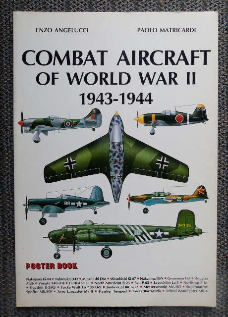 COMBAT AIRCRAFT OF WORLD WAR II, 1942-1943. POSTER BOOK.