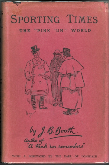 Image for SPORTING TIMES: THE "PINK 'UN" WORLD.