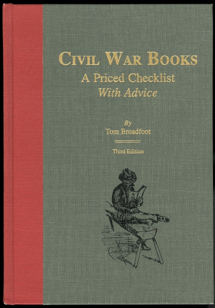 Image for CIVIL WAR BOOKS: A PRICED CHECKLIST WITH ADVICE. THIRD EDITION.