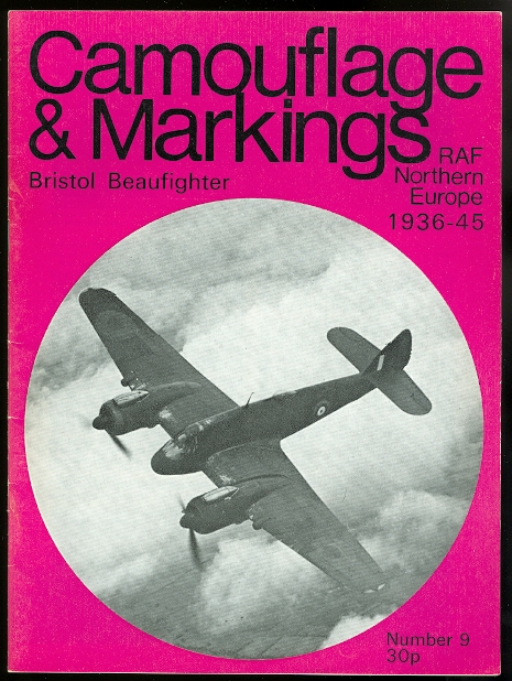 Image for CAMOUFLAGE & MARKINGS: RAF NORTHERN EUROPE 1936-45.  NUMBER 9: BRISTOL BEAUFIGHTER.