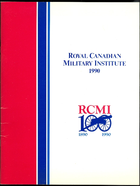 Image for ROYAL CANADIAN MILITARY INSTITUTE YEAR BOOK 1990.