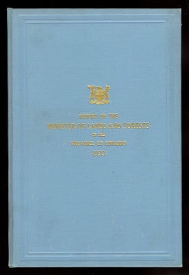 Image for REPORT OF THE MINISTER OF LANDS AND FORESTS OF THE PROVINCE OF ONTARIO FOR THE YEAR ENDING 31st OCTOBER 1933.  SESSIONAL PAPER NO. 3, 1934.