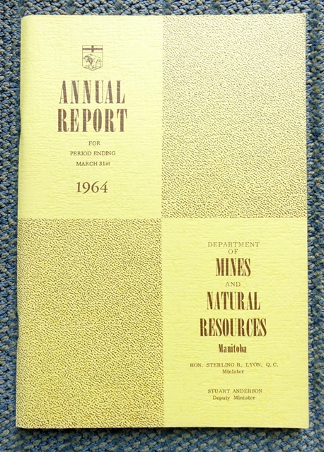 Image for ANNUAL REPORT FOR PERIOD ENDING MARCH 31st 1964.