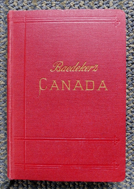 Image for THE DOMINION OF CANADA WITH NEWFOUNDLAND AND AN EXCURSION TO ALASKA.  HANDBOOK FOR TRAVELLERS.  THIRD REVISED AND AUGMENTED EDITION.  (BAEDEKER'S CANADA.)