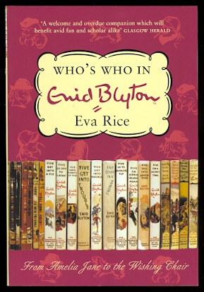 Image for WHO'S WHO IN ENID BLYTON.  REVISED EDITION.