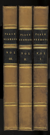 Image for PLAIN SERMONS PREACHED IN A VILLAGE CHURCH.  3 VOLUME SET.