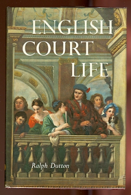 Image for ENGLISH COURT LIFE, FROM HENRY VII TO GEORGE II.