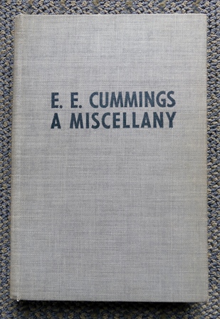 Image for E.E. CUMMINGS:  A MISCELLANY.