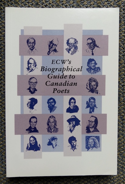 Image for ECW'S BIOGRAPHICAL GUIDE TO CANADIAN POETS.