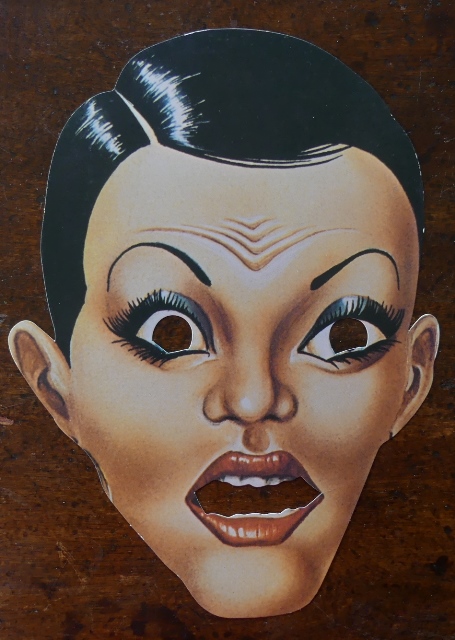 Image for ROCKY HORROR PICTURE SHOW EPHEMERA - COLUMBIA  MASK (PROMOTIONAL ITEM.) - AS IS.