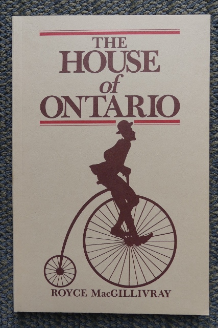 Image for THE HOUSE OF ONTARIO.