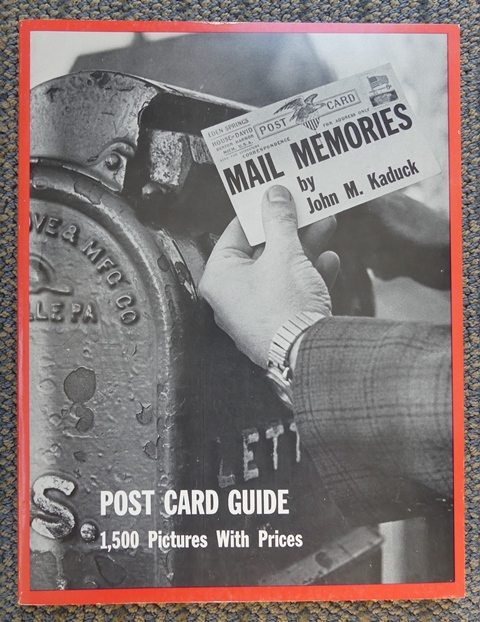 Image for MAIL MEMORIES (PICTORIAL GUIDE TO POSTCARD COLLECTING).  (POST CARD.)   WITH 1985 REVISED PRICE GUIDE LAID-IN.